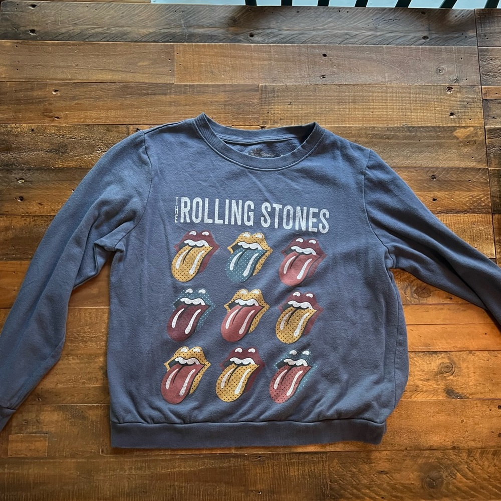 rolling stones crew neck